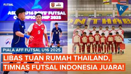 Libas Thailand, Timnas Futsal Indonesia Juara Piala AFF Futsal U16 2025
