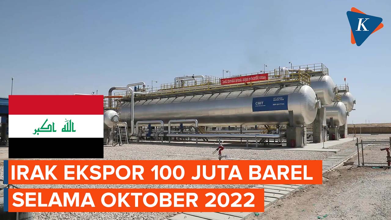 Irak Ekspor 100 Juta Barel Lebih Selama Oktober 2022