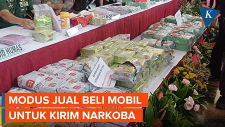 Peredaran Narkoba Internasional Terungkap, Modusnya Jual Beli Mobil Bekas