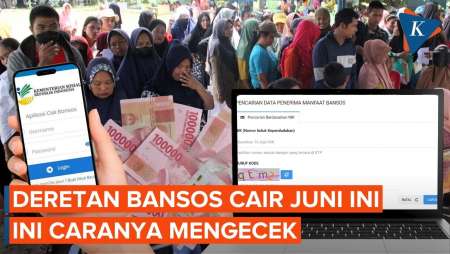 Siap-siap! 4 Program Bansos Cair Juni Ini, Begini Cara Mengeceknya