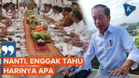 Kapan Sidang Kabinet Perdana di IKN Digelar? Ini Jawaban Jokowi...