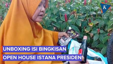 Isi Bingkisan Open House Presiden Prabowo Subianto Di Istana