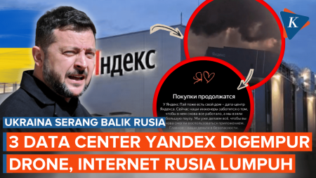 Ukraina Gempur 3 Data Center Yandex, Layanan Internet Rusia Lumpuh