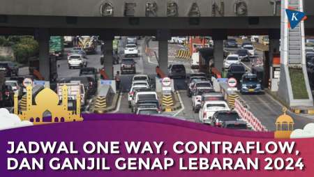 Simak! Jadwal One Way, Contraflow, Ganjil-Genap Mudik Lebaran 2024