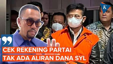 Nasdem Bantah Ada Aliran Dana Korupsi Syahrul Yasin Limpo ke Partainya