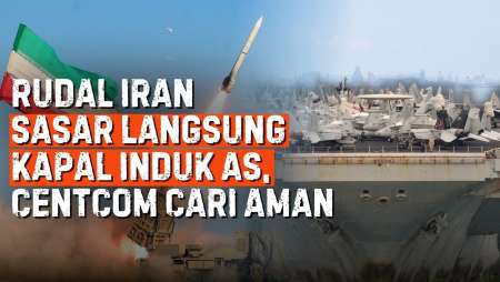 Manuver Rudal Iran: Langsung Targetkan Kapal Induk AS, Petaka Lumpuh Dalam 10 Menit "Hantui" CENTCOM