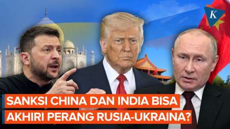 Trump Klaim Sanksi untuk China dan India Bisa Akhiri Perang Rusia-Ukraina