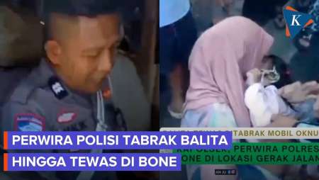 Perwira Polisi Tabrak Balita Hingga Tewas Di Bone, Ini Fakta-faktanya