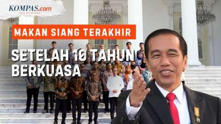 Momen Terakhir Jokowi di Istana, Setelah 10 Tahun Berkuasa