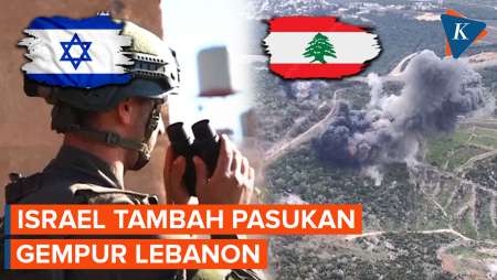 Israel Kerahkan Divisi Tambahan untuk Operasi Darat ke Lebanon