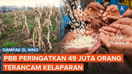 PBB: El Nino 2026 Dapat Sebabkan 49 Juta Orang Kelaparan