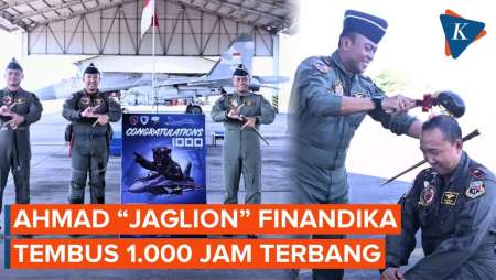 Penerbang TNI AU Cetak Rekor 1.000 Jam Terbang dengan Jet Sukhoi Su-27/30