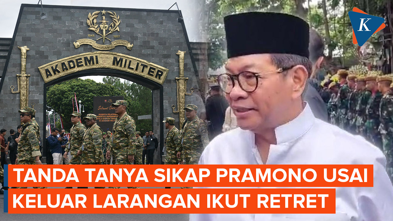 Pramono Anung’s silence after Megawati instructed the PDI-P regional head not to take the retreat