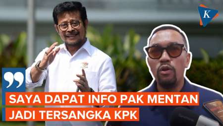 Nasdem Respons Kabar Mentan Syahrul Yasin Limpo Jadi Tersangka KPK