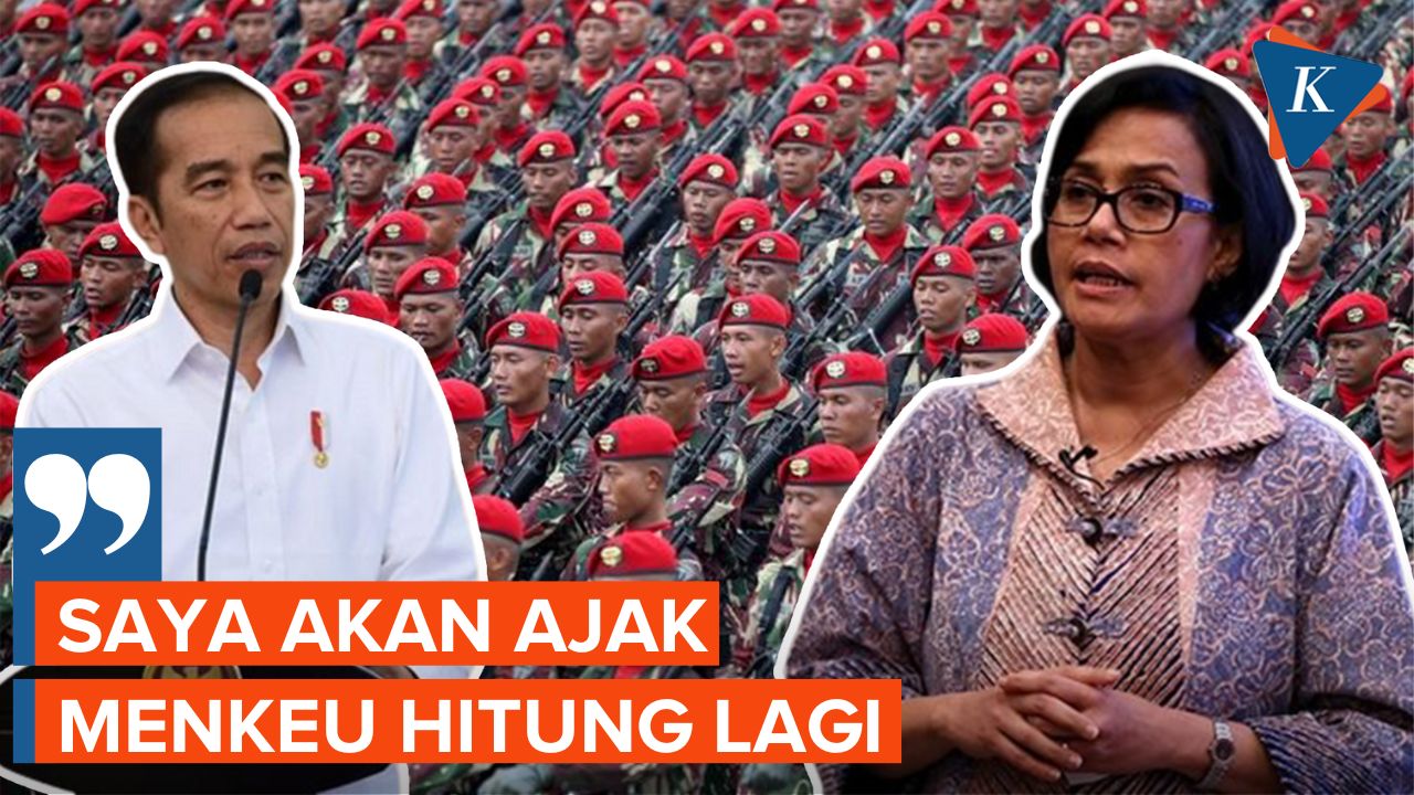 Momen Jokowi Singgung Gaji Pensiunan TNI yang Kecil