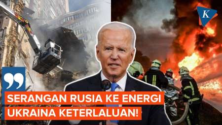 Biden: Serangan Rusia ke Sistem Energi Ukraina Saat Natal Keterlaluan!