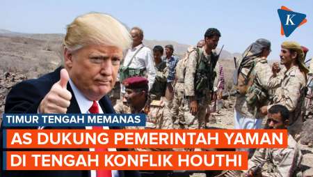 AS Tegaskan Dukungan pada Pemerintah Yaman di Tengah Bentrokan dengan Houthi