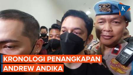 Aktor Andrew Andika Ditangkap Usai Pesta Narkoba di Hotel