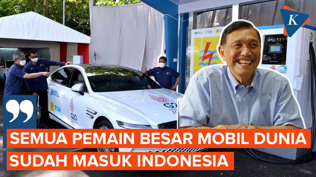 Luhut Beri Sinyal Baru soal Produsen Mobil Listrik Masuk Indonesia