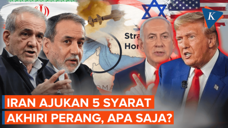 Iran Ajukan 5 Syarat Akhiri Perang Lawan AS-Israel, Apa Saja?