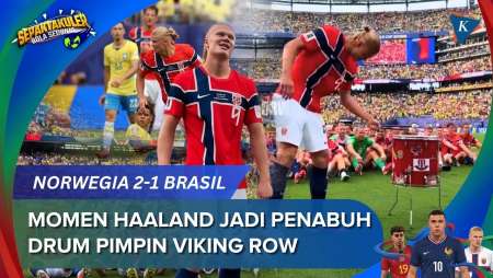 Aksi Haaland Pimpin Viking Row Setelah Norwegia Singkirkan Brasil Dari Piala Dunia 2026