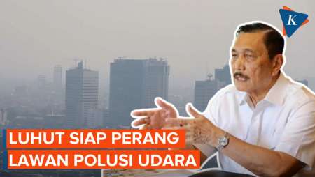 Komitmen Luhut Urus Polusi Jakarta Usai Resmi Dapat Mandat dari Jokowi