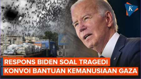 Biden Akui Terima Dua Versi Cerita soal Tragedi Bantuan Gaza