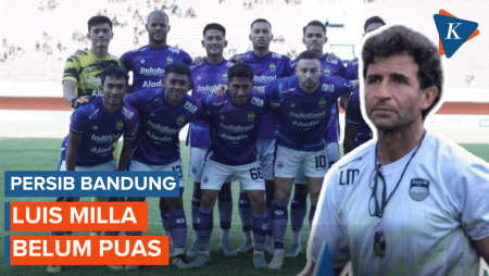 Luis Milla Merasa Ada yang Kurang di Persib Bandung