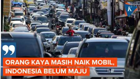 KLHK: Indonesia Belum Maju, Masih Banyak yang Naik Mobil