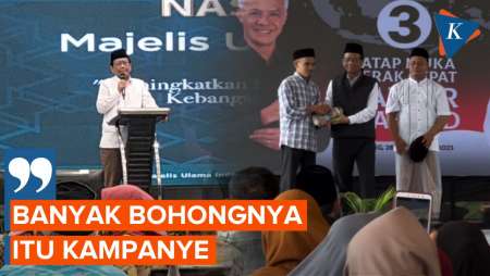 Mahfud: Saya Tidak Senang kalau Disuruh Kampanye, Banyak Bohongnya Itu...