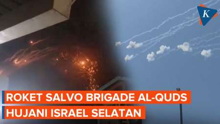 Rentetan Roket Brigade Al-Quds Jihad Islam Palestina Serang Wilayah Israel Selatan
