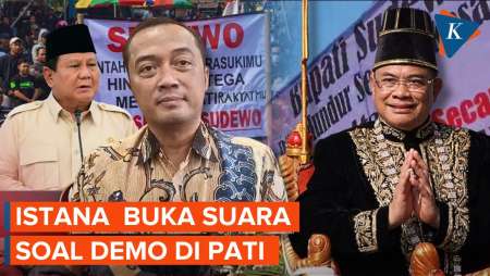 [FULL] Istana soal Demo di Pati, Hormati Langkah DPRD Sepakati Hak Angket