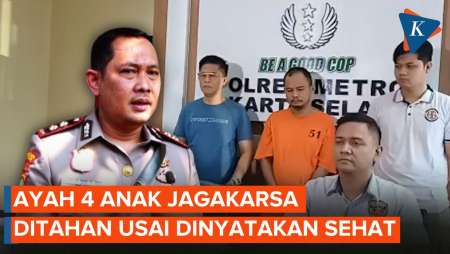 Ayah yang Habisi 4 Anaknya di Jagakarsa Resmi Ditahan Polres Jaksel