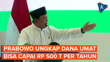 Prabowo: Dana Umat Bisa Capai Rp 500 Triliun Jika Dikelola Dengan Baik