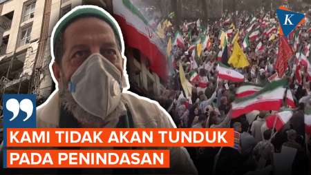 Warga Iran Tak Mau Tunduk pada Israel dan AS