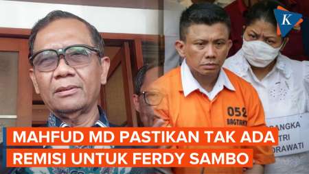 Vonis Mati Ferdy Sambo Jadi Seumur Hidup, Mahfud Md: Tak Ada Remisi!