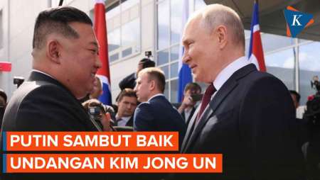 Putin Terima Undangan Kim Jong Un Berkunjung ke Korea Utara