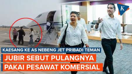 Kaesang Terbang ke AS Nebeng Jet Pribadi Teman, Jubir: Pulang…