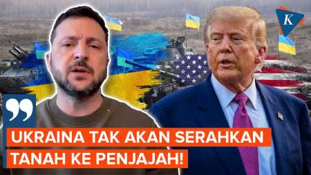 Tanggapi Trump, Zelensky Tak Sudi Serahkan Wilayah Ukraina ke Rusia