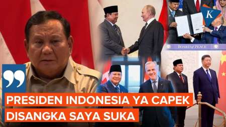 Prabowo Ungkap Alasan Seringnya Lakukan Kunjungan Kerja Ke Luar Negeri: Disangka Saya Suka