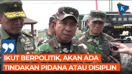 KSAD Peringatkan Konsekuensi Prajurit TNI AD yang Berpolitik