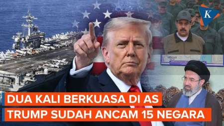 15 Negara Dapat Ancaman dari Trump Selama Berkuasa, Mana Saja?