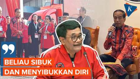 Tak Undang Jokowi ke Rakernas, PDI-P: Beliau Sibuk dan Menyibukkan Diri