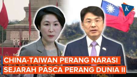 China Vs Taiwan Adu Klaim Sejarah Pasca Perang Dunia II
