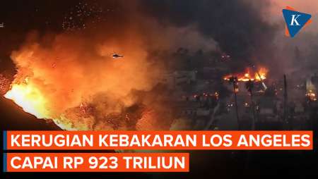 Kerugian Kebakaran Los Angeles Capai Rp 923 T, Mengapa Begitu Besar?