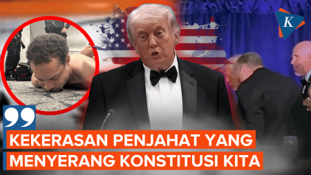 Trump Buka Suara soal Penembakan Saat Jamuan Makan Malam Gedung Putih