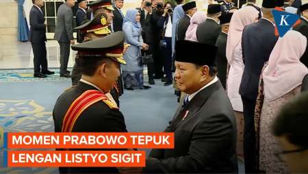 Prabowo Terima Hormat Dan Tepuk Lengan Listyo 3 Kali