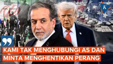 Bantah Klaim Trump, Iran: Kami Tak Meminta Gencatan Senjata