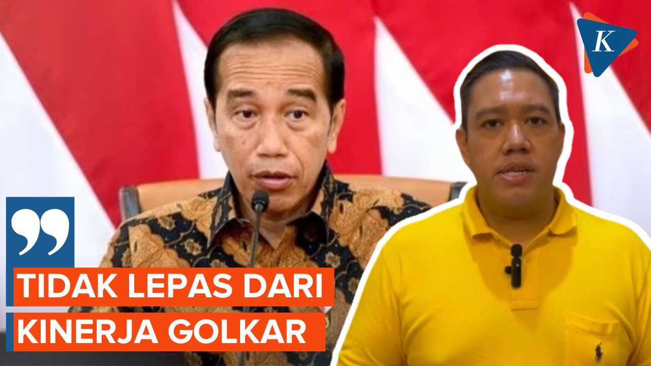 Golkar Klaim Berjasa Tingkatkan Kepuasan Masyarakat terhadap Kinerja Jokowi