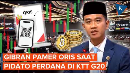 Gibran Pamer QRIS Saat Pidato Di KTT G20 Afsel